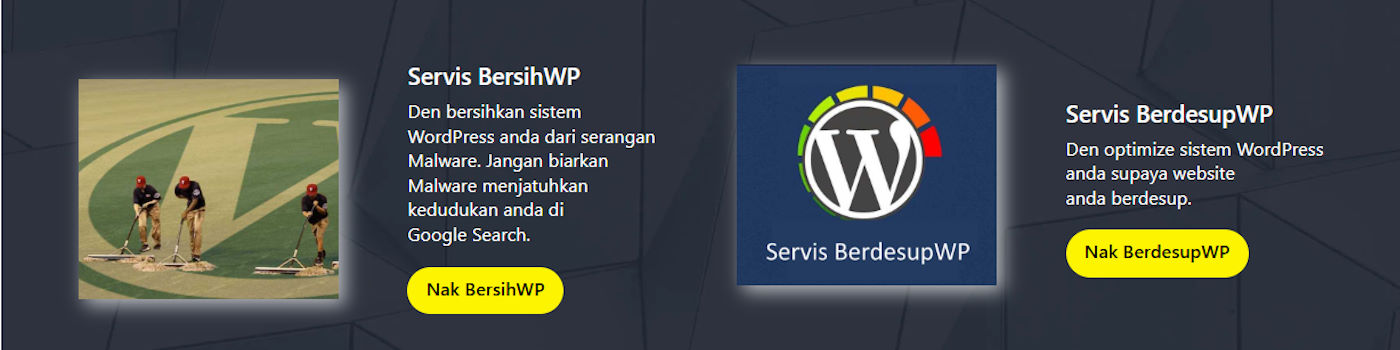 Banner Servis BersihWP